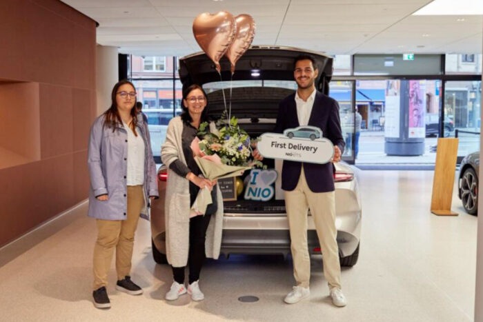 Nio et5 touring first delivery germany