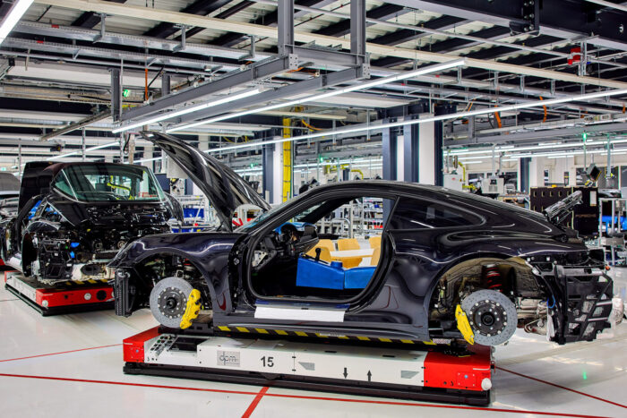 Porsche zuffenhausen zweituerer produktion