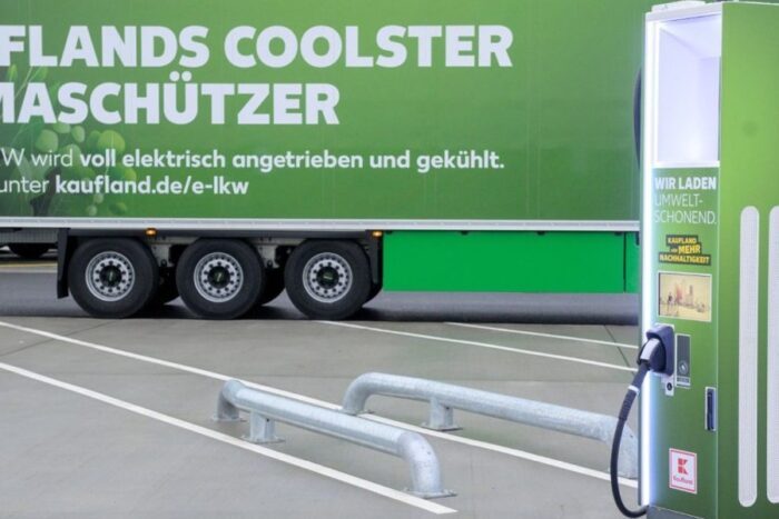 Kaufland einride ladepark moeckmuehl