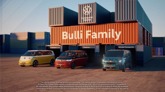 Vw bulli elektro teaser