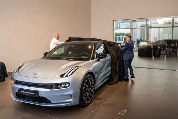 Zeekr first european delivery