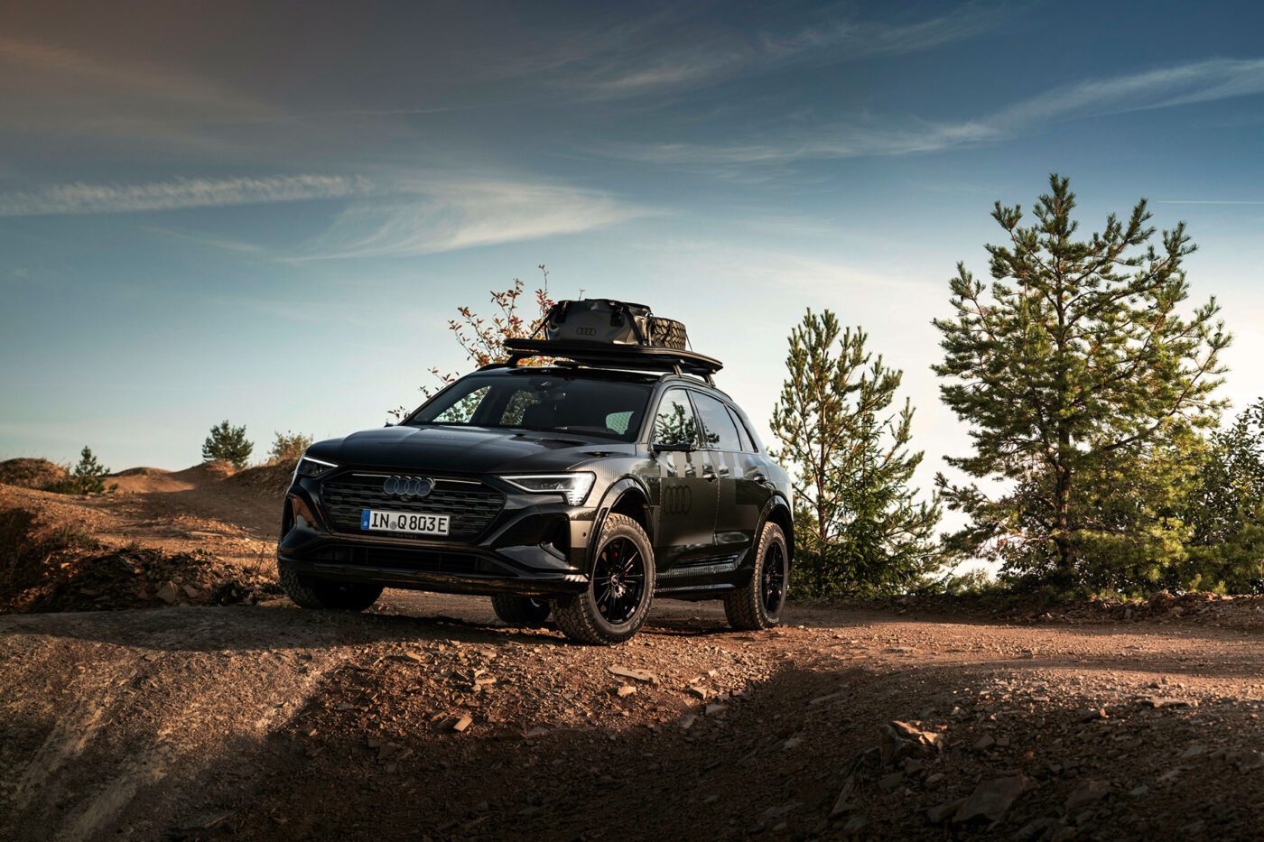 Audi q8 e tron edition dakar