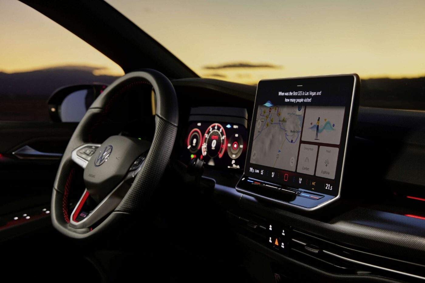 Volkswagen cockpit