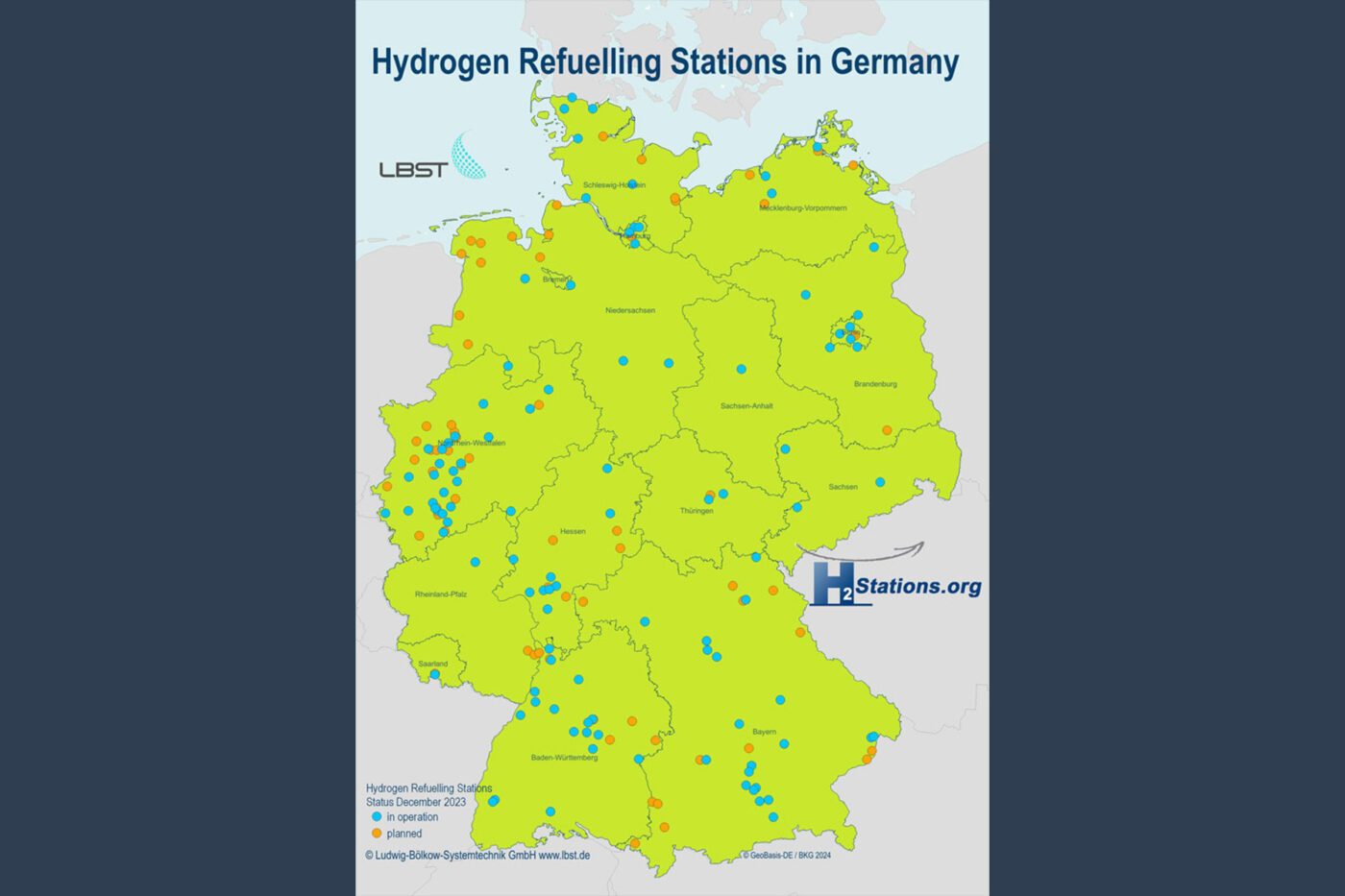 h2 tankstellen deutschland 2023