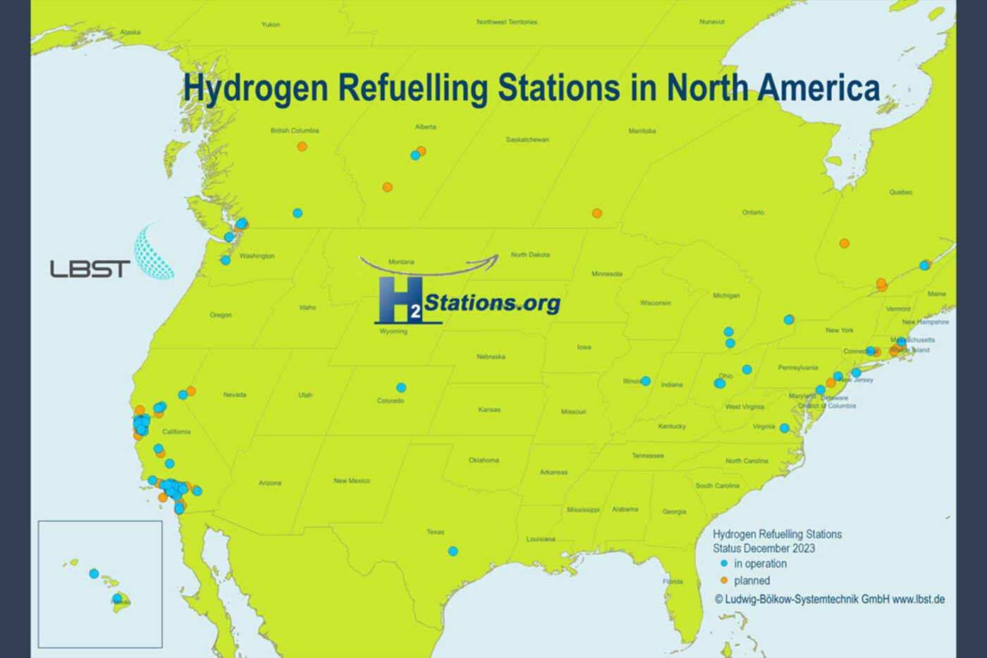 h2 tankstellen nordamerika 2023