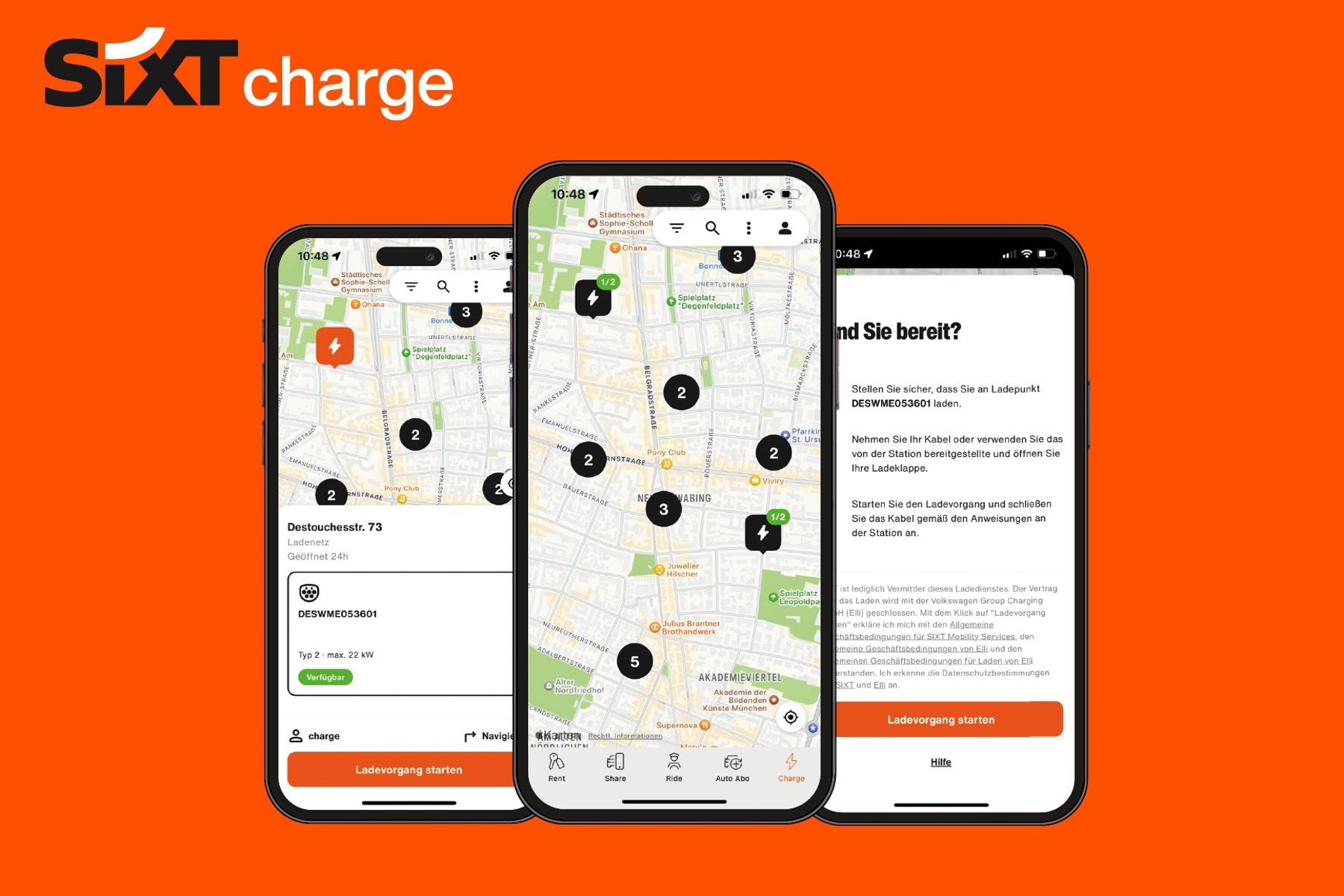 Sixt Charge Autovermieter integriert ElliLadedienst in eigene App