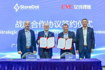 storedot eve energy strategic cooperation agreement