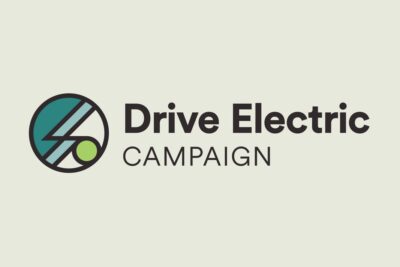 drive electric campaign logo 2024