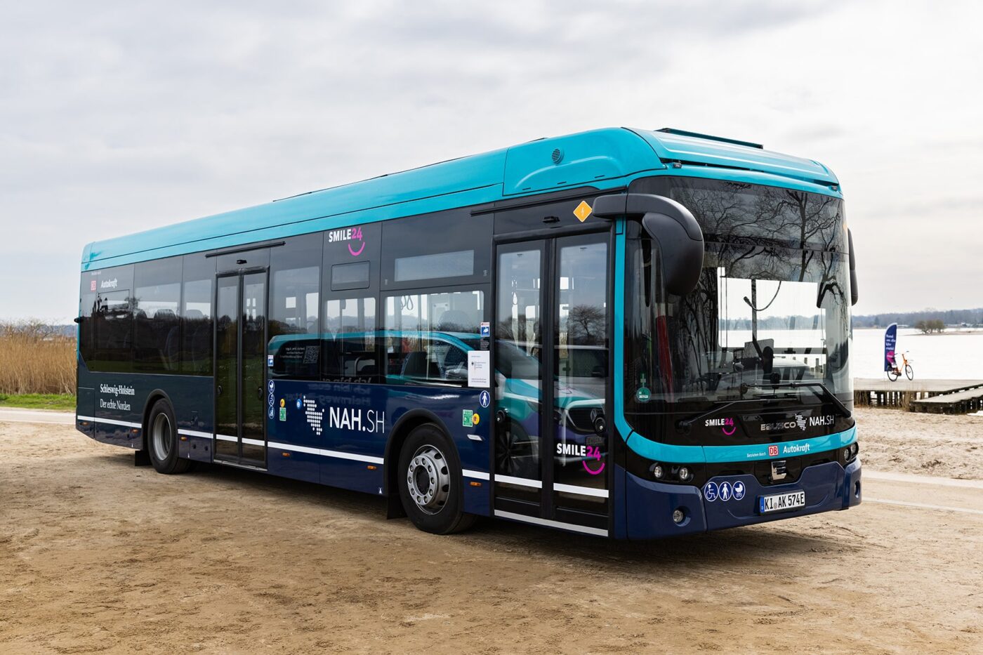 ebusco elektrobus electric bus deutsche bahn nah sh smile24 schleswig holstein 2024 01 min