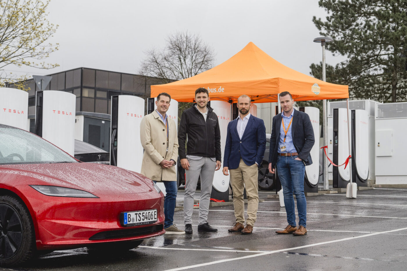 globus deutschland ladestationen hpc 2024 tesla