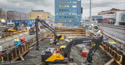 volvo construction equipment bagger goeteborg