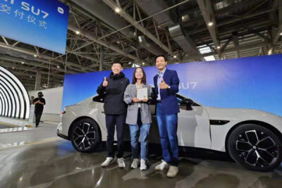 xiaomi su7 first delivery 2024