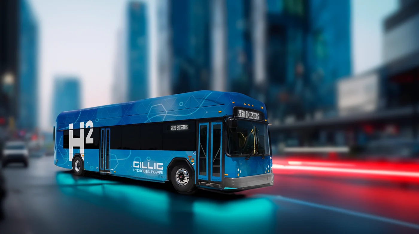 gillig h2 brennstoffzelle bus 2024