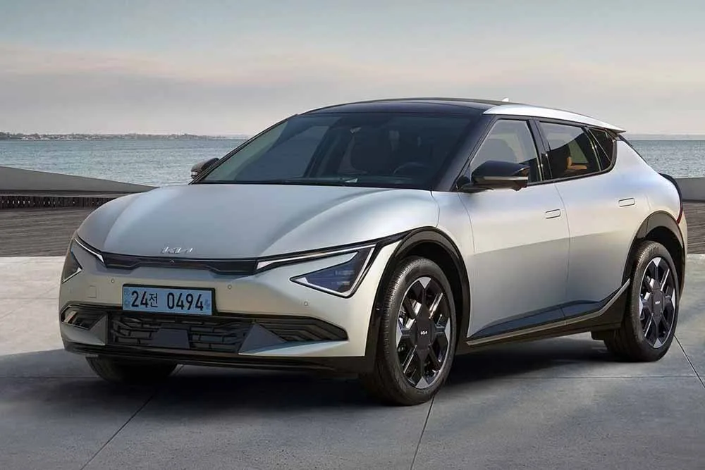 kia ev6 facelift suedkorea south korea 2024 01