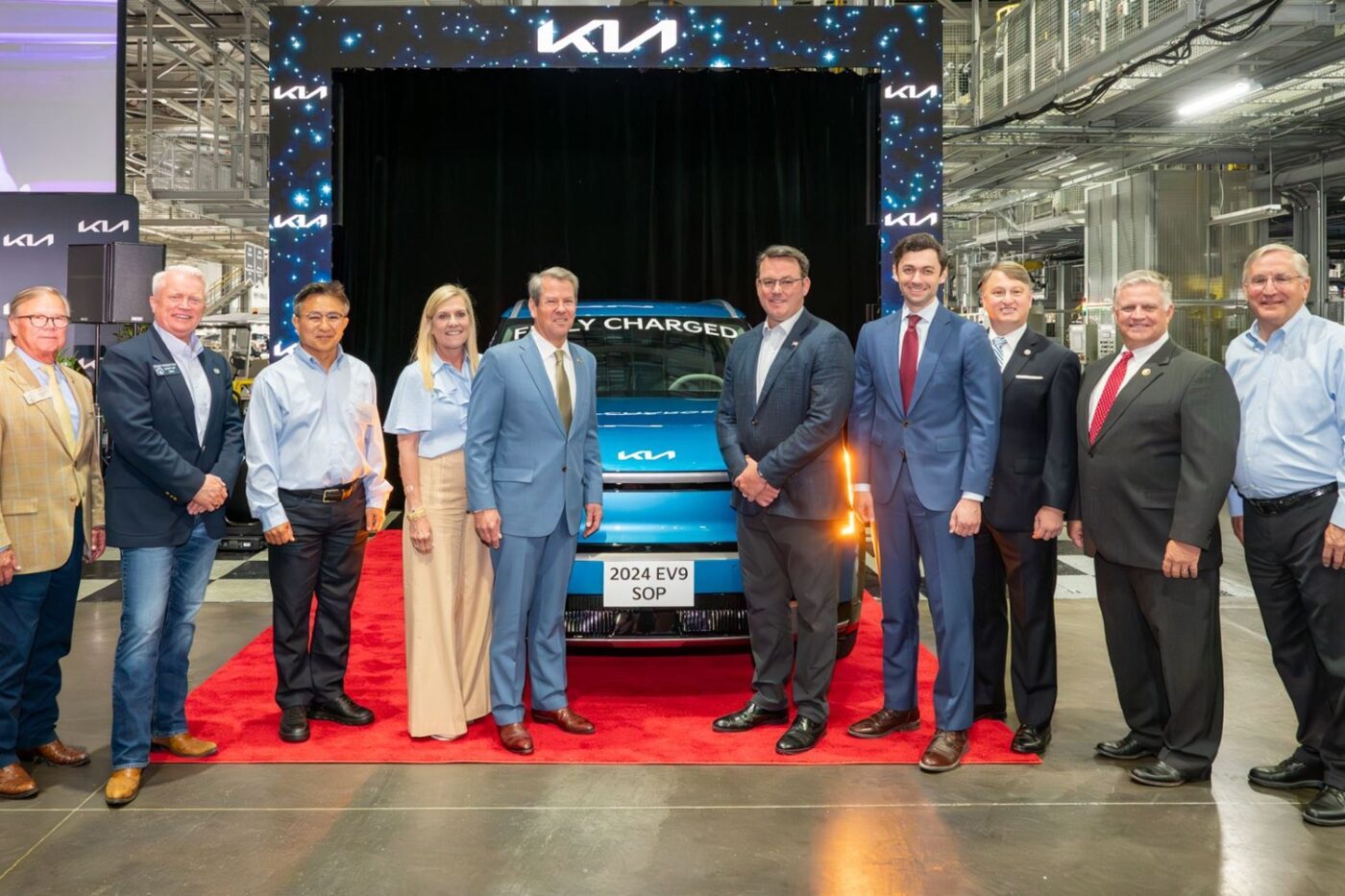 kia ev9 usa georgia 2024