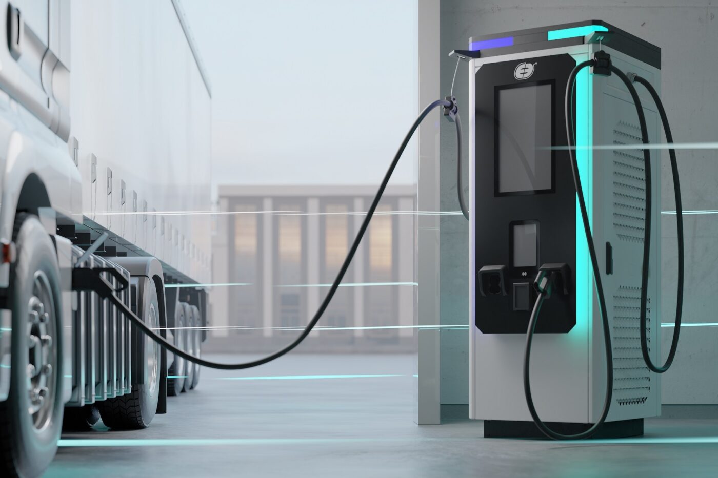 ekoenergetyka axon easy400 etruck charger ladestation
