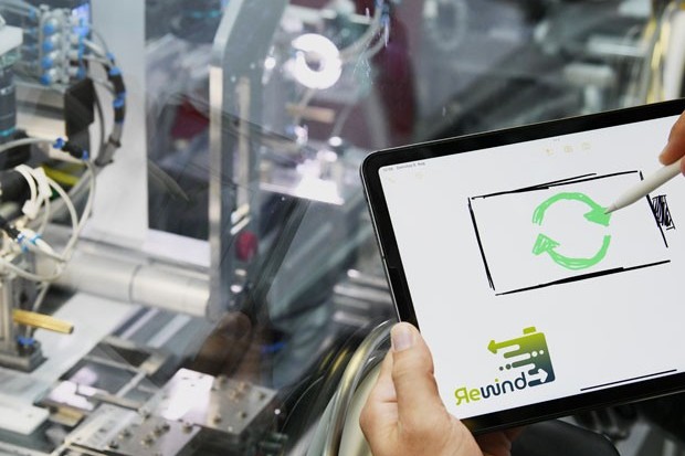projekt rewind fraunhofer isc batterierecyling 2024