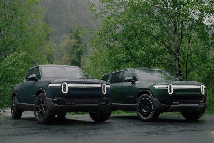 rivian r1s r1t facelift 2024