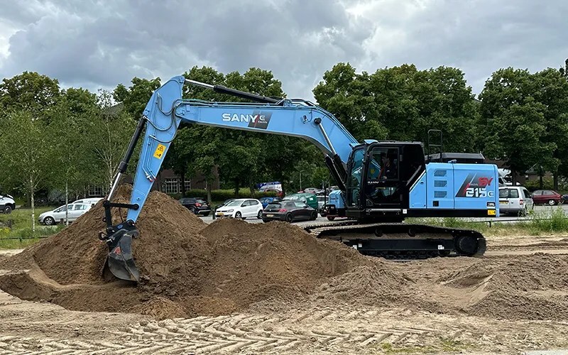 sany sy215e elektrobagger 2024