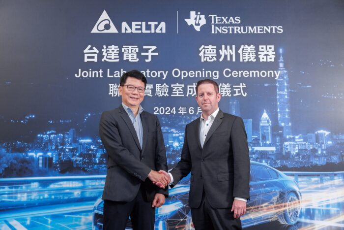 texas instruments und delta electronics gemeinsames labor