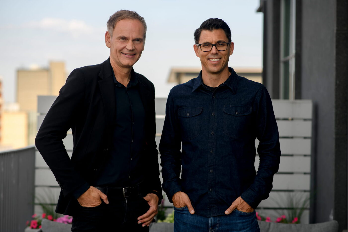 volkswagen group ceo oliver blume and rivian founder and ceo rj scaringe
