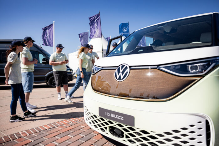 vw id buzz green azubiprojekt