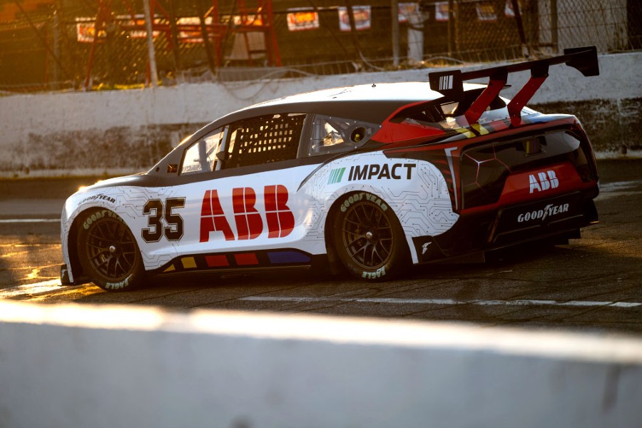 abb nascar rennauto 2024