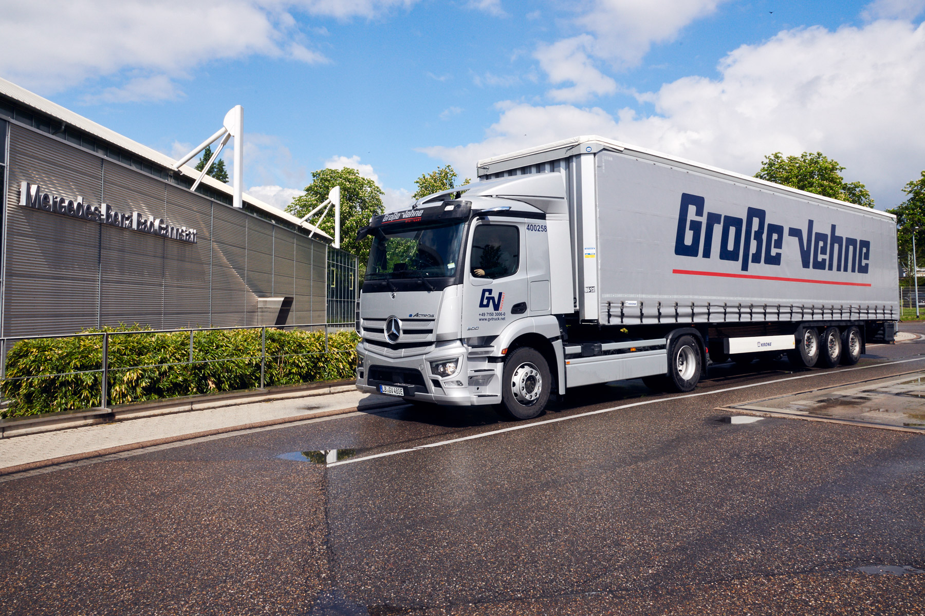 Grosses A Auf Lkw