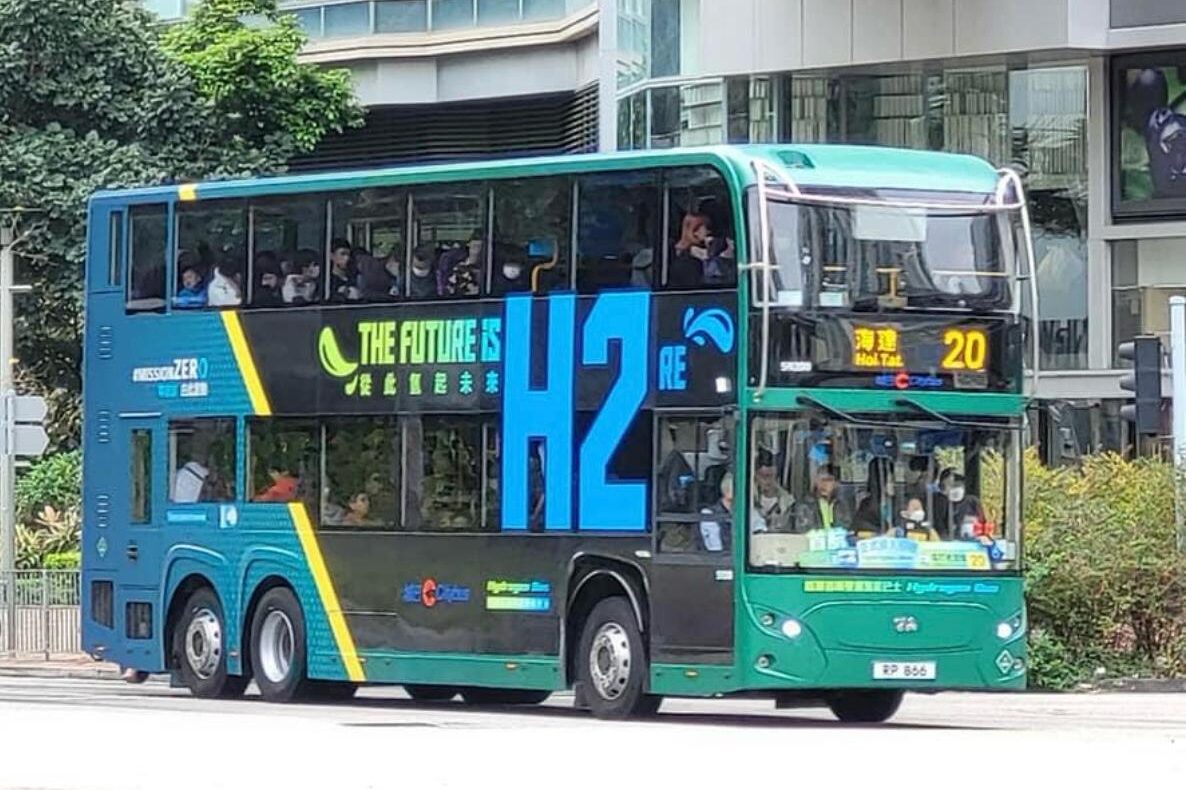 hong kong citybus wisdom motor fuel cell electric bus fcev