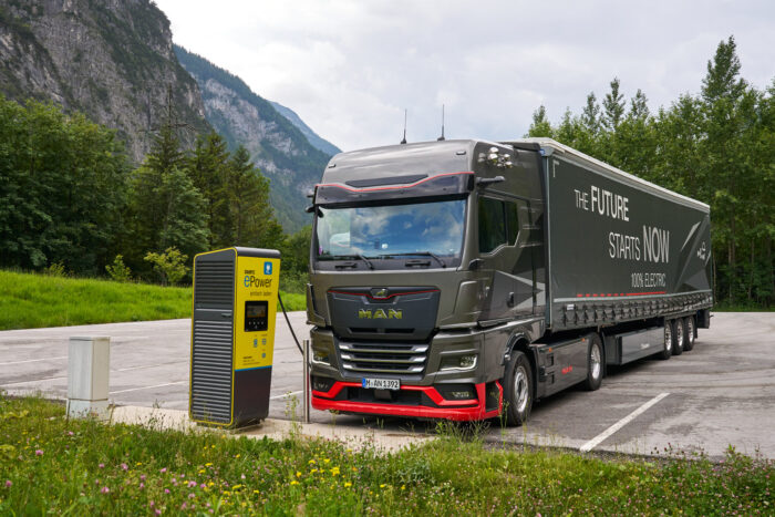man etruck ladestation laden saalfelden etgx etgs 2024