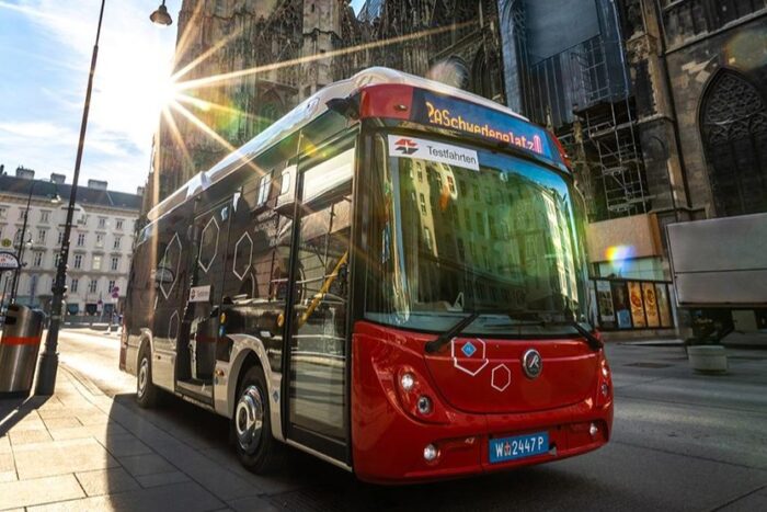 rampini hydron range extender elektrobus electric bus fcev range extender wiener linien wien vienna oesterreich austria 2024 01