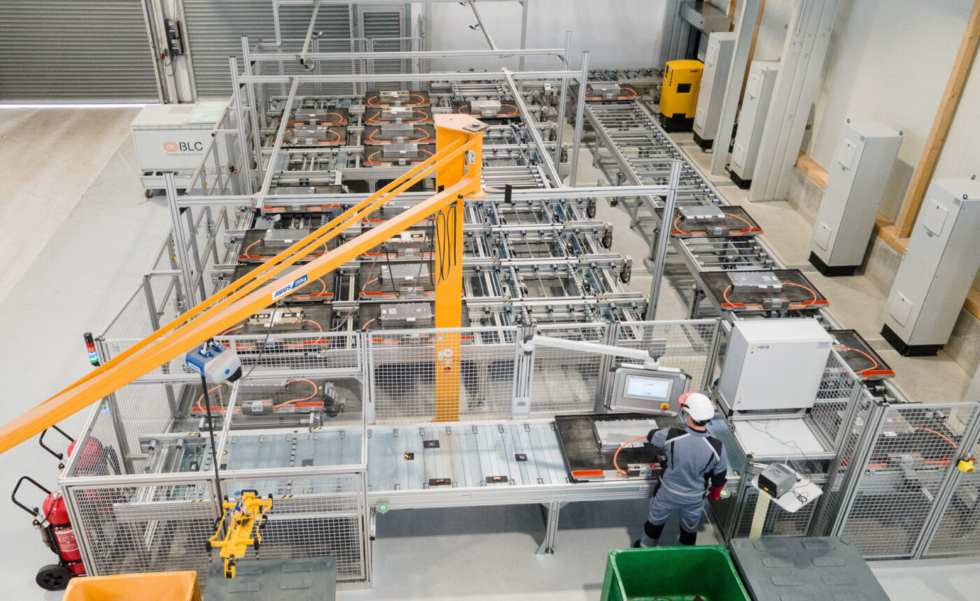 blc magdeburg batterie demontage recycling 2024 2