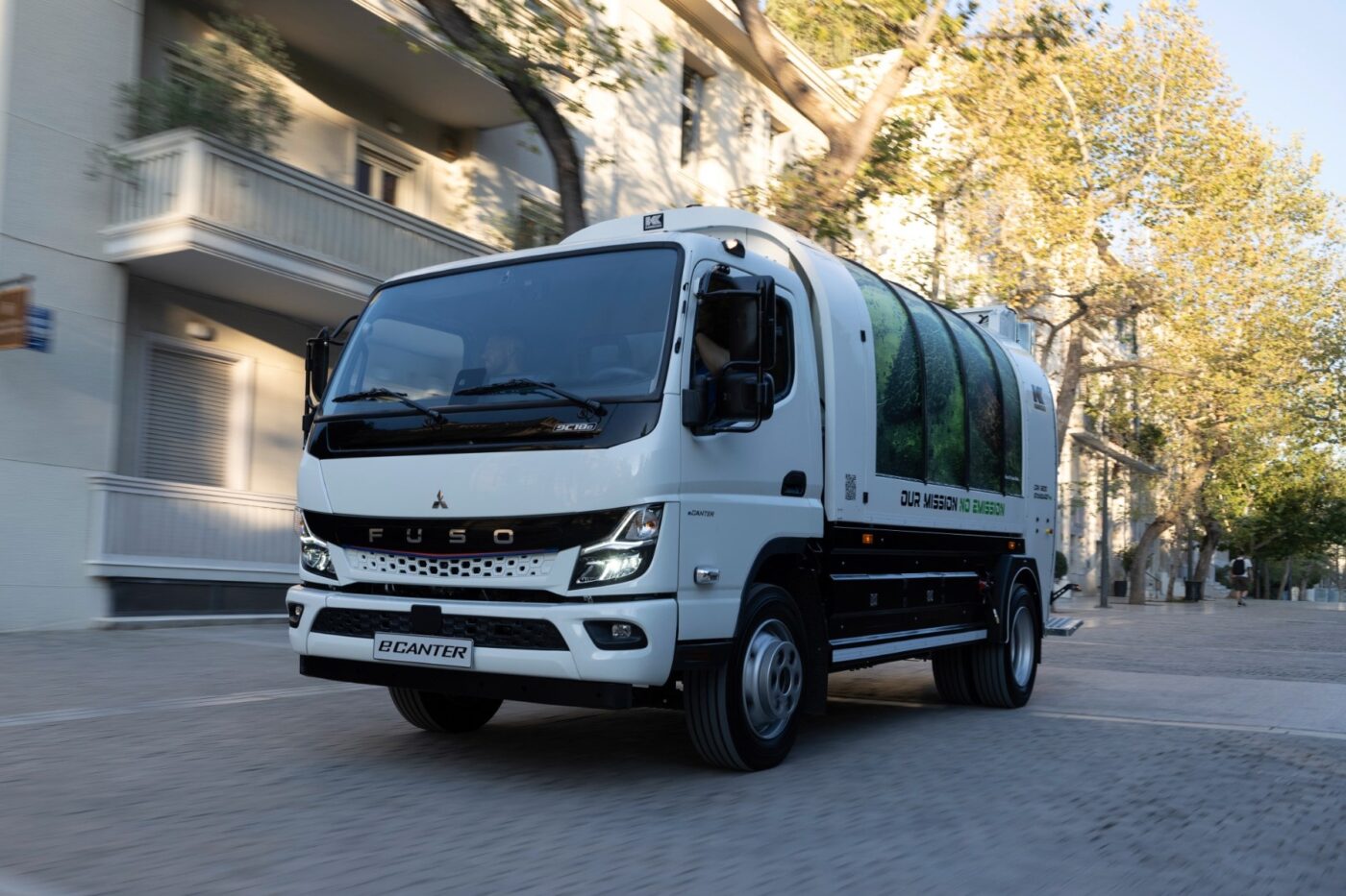 daimler truck fuso ecanter e lkw electric truck griechenland greece athens thessaloniki 2024 01 min
