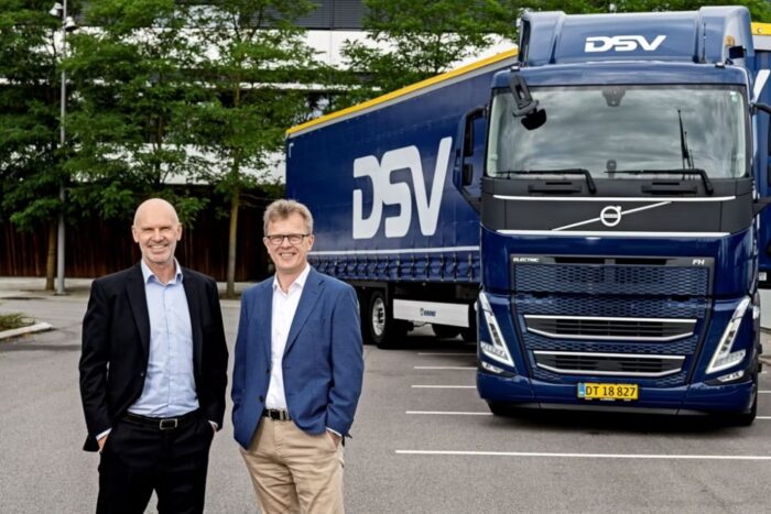 dsv fh electric volvo trucks e lkw 2024