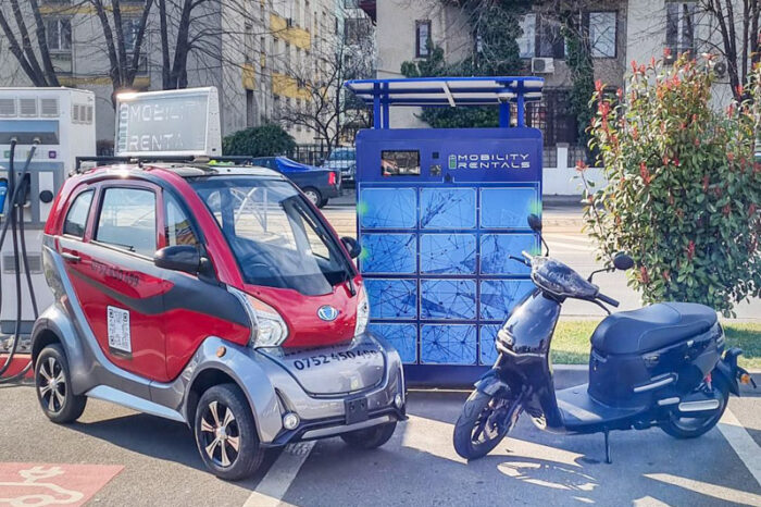 kaufland rumänien e mobility rentals akku tausch batterie 2024