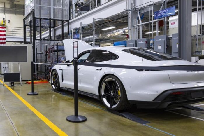 ornl volkswagen induktives laden porsche taycan 2024