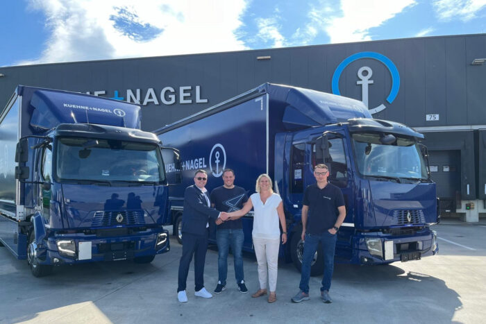 renault trucks e tech d kühne nagel deutschland 2024
