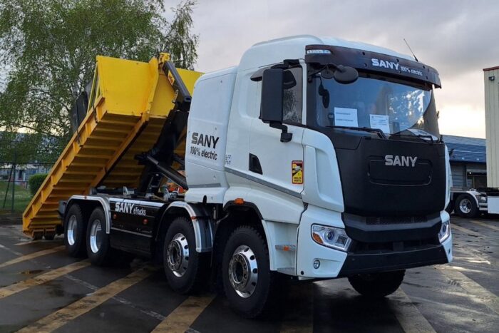 sany etruck muldenkipper