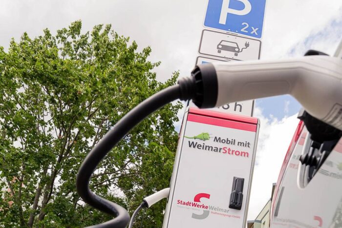 stadtwerke weimar ladestation 2024