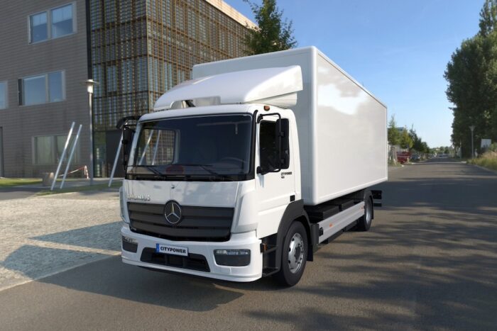 enginius citypower lkw als bev und fcev