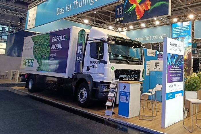 fes framo brennstoffzellen lkw iaa 2024