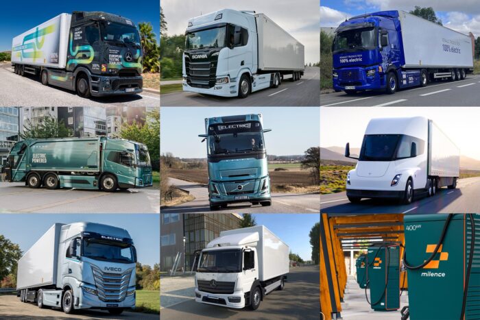 iaa collage e lkw electric trucks min