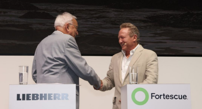 liebherr and fortescue