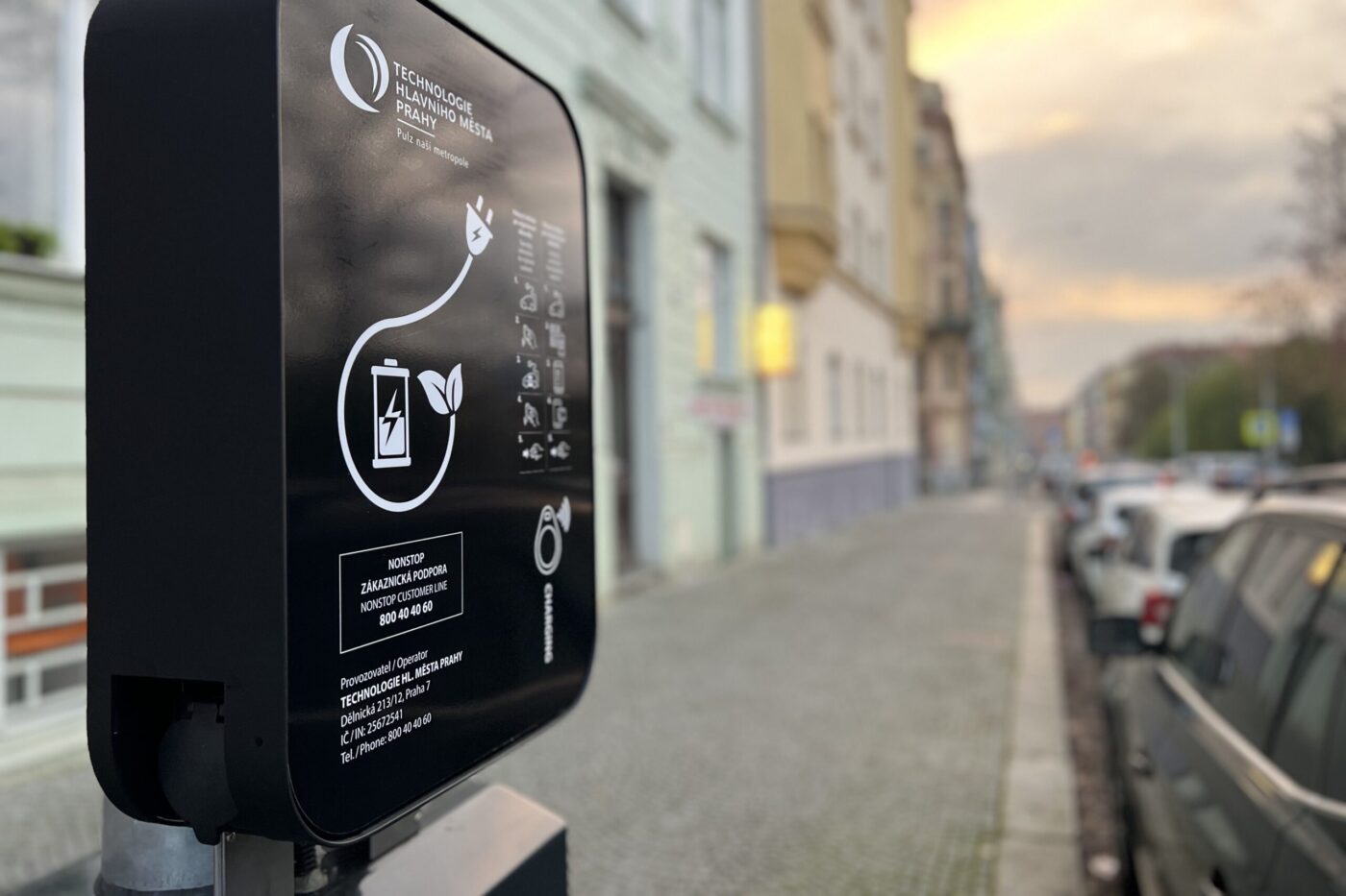 thmp prag ladestation laternenlader ac tschechien 2024