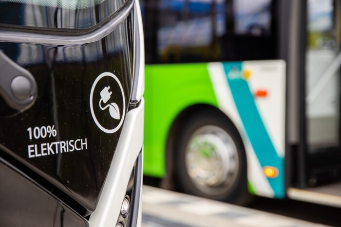 arriva elektrobus electric bus niederlande netherlands leiden 2024 01 min