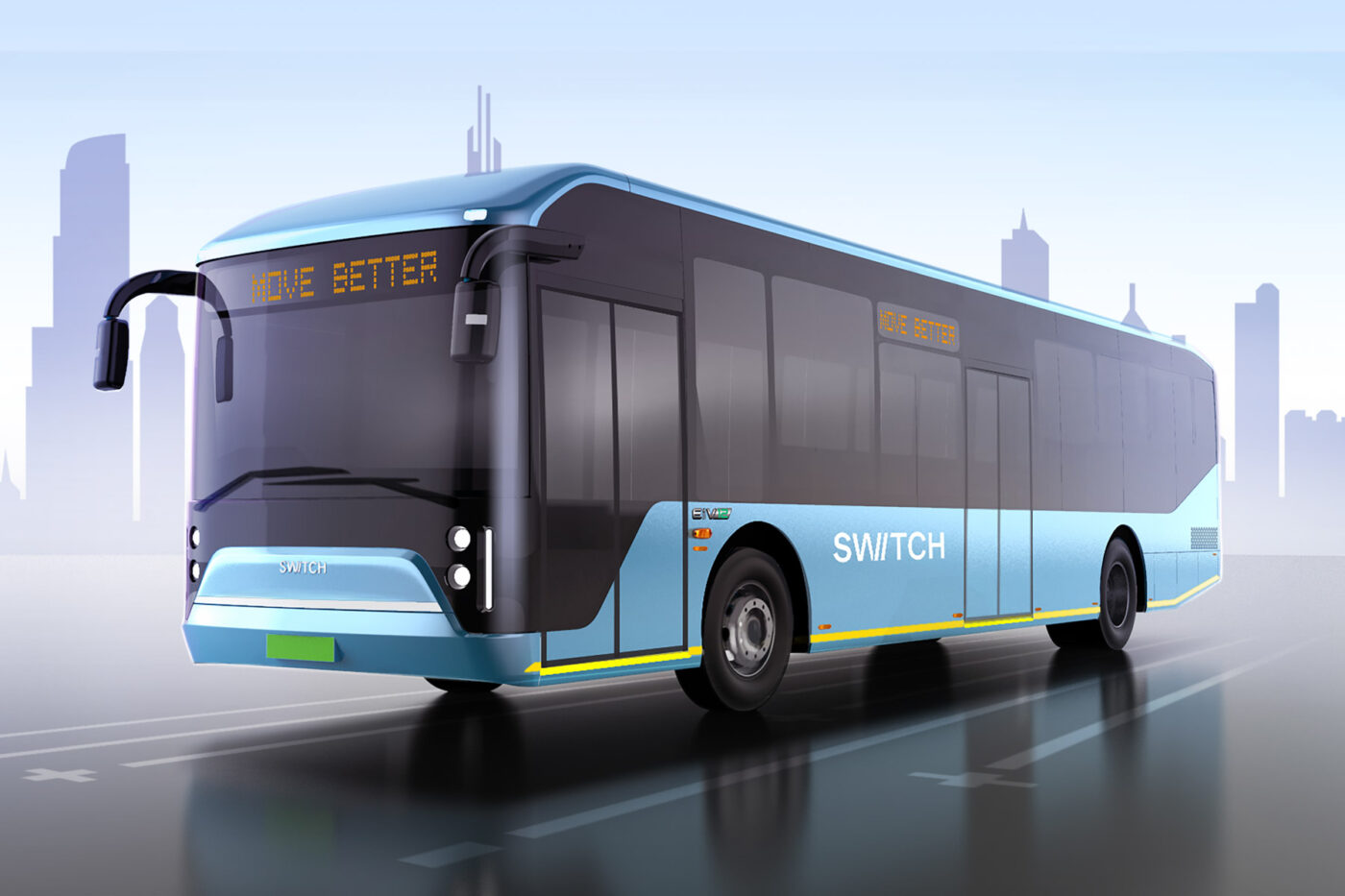 ashok leyland switch eiv12 bus india 2024