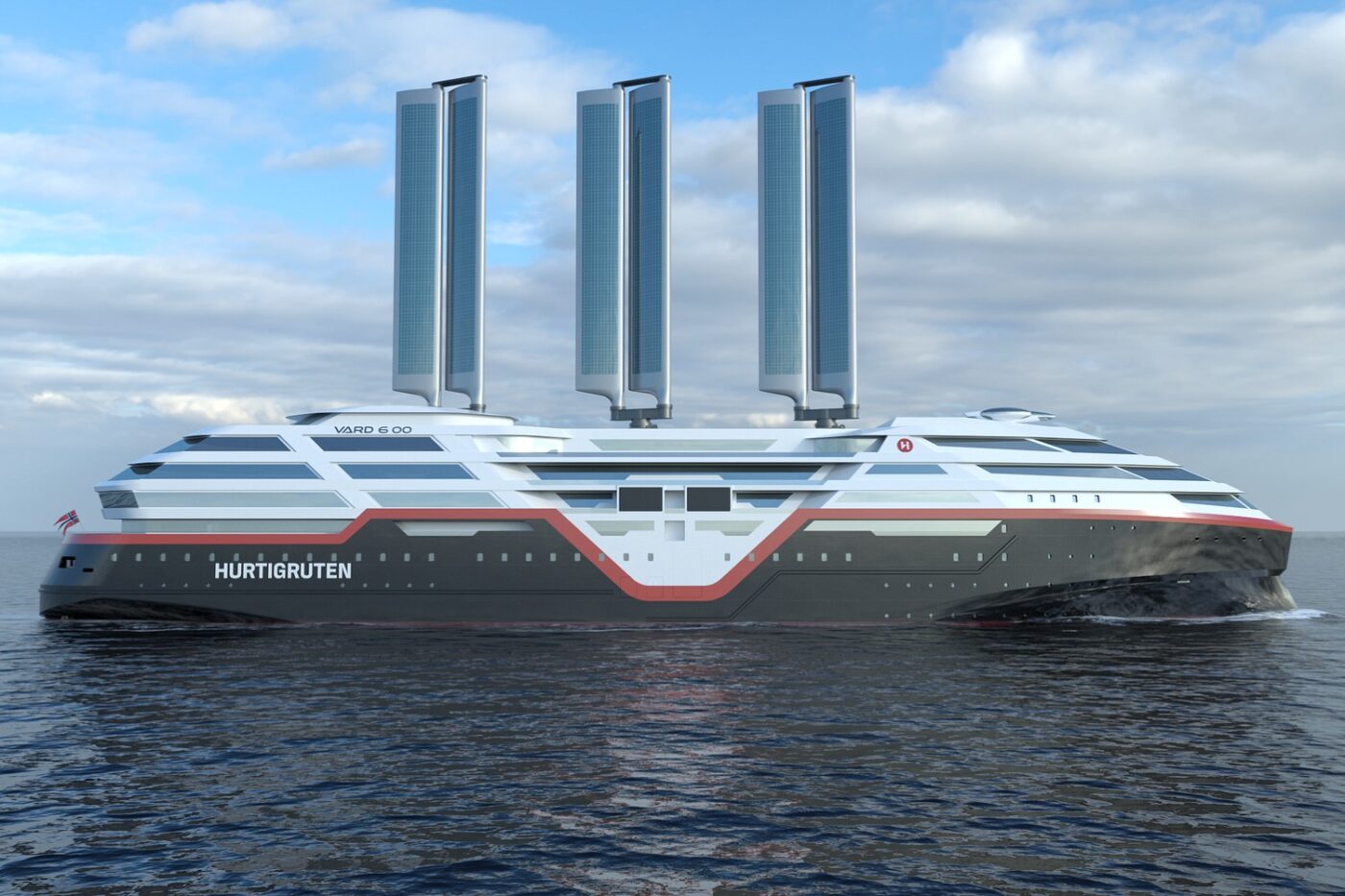 hurtigruten e schiff kreuzfahrtschiff sea zero projekt 2024