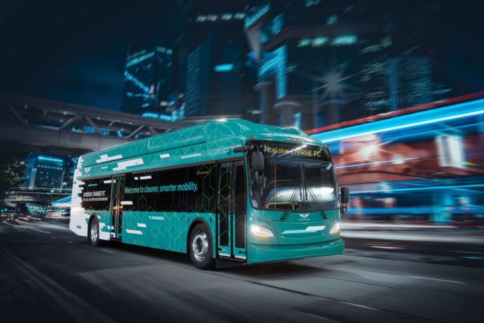 new flyer h2 bus wasserstoff usa kalifornien xcelsior charge fc 2024