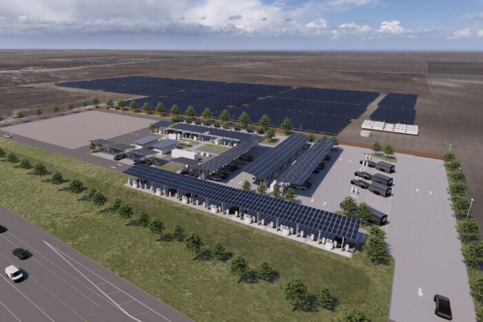 tesla oasis 168 supercharger