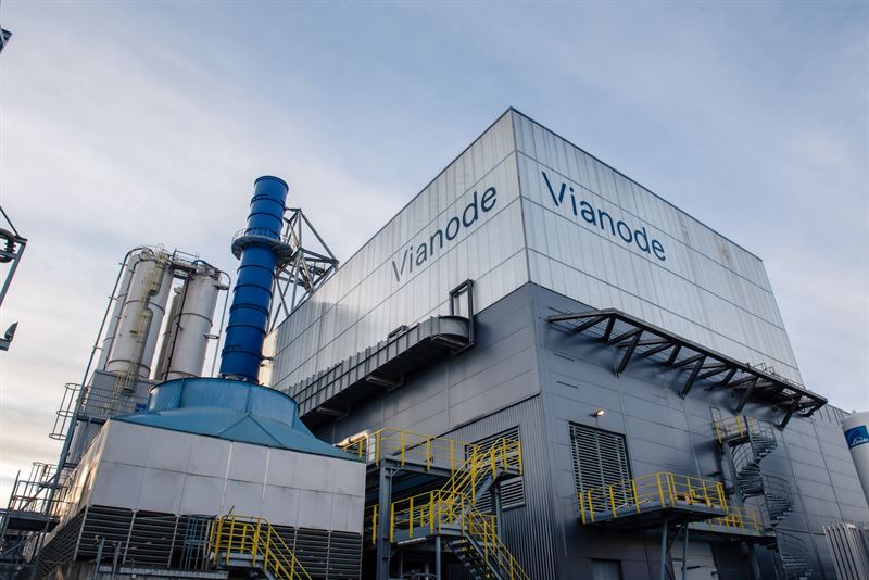 vianode graphit fabrik norwegen 2024